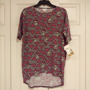 LulaRoe Minnie Mouse Irma Top